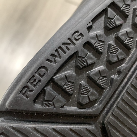 Red Wing Shoes Cross Lite Safety Toe Slip-on Work Black Leather Shoe size 11.5 - Picture 12 of 13